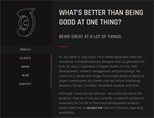 Tablet Screenshot of joelcarlo.net